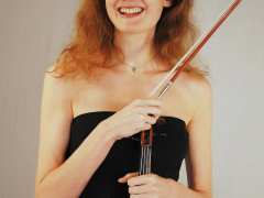 photo de La violoniste Marie Cantagrill en concert à Lauzerte (82) Samedi 1er Mai 2010 à 20H30