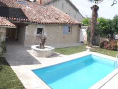 foto di Gîte de Charme 1-5pers à coté de Bergerac et Monbazillac, au coeur de Sigoules. Jardin, Piscine